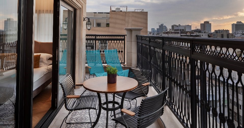 jacob samuel hotel - studio terrace balcony