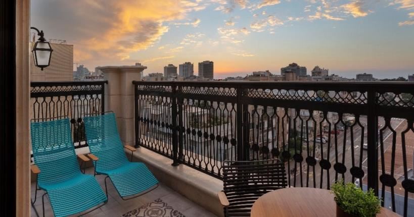 studio terrace balcony - jacob hotel room